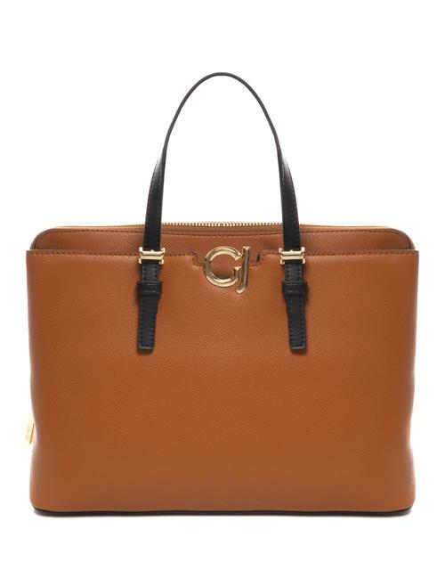 GAUDÌ ZAFFIRA Handbag with shoulder strap tan - Women’s Bags