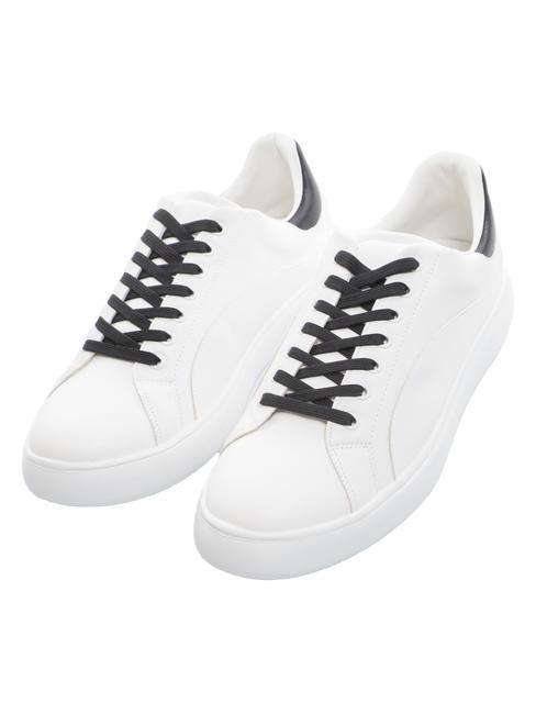 TRUSSARDI yrias sneaker  white/black/white - Men’s shoes