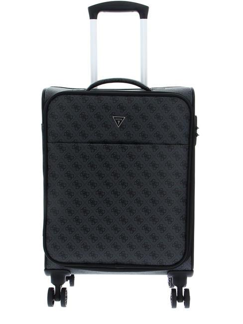 GUESS VEZZOLA Hand Luggage Trolley DARK GRAY - Hand luggage