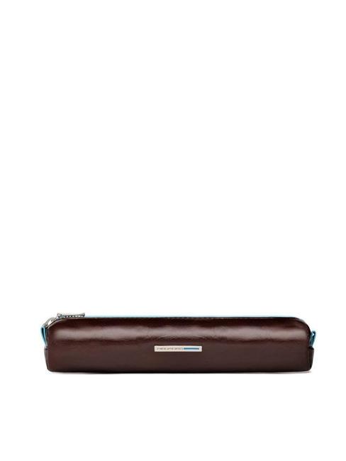 PIQUADRO BLUE SQUARE Leather case MAHOGANY - Cases and Accessories