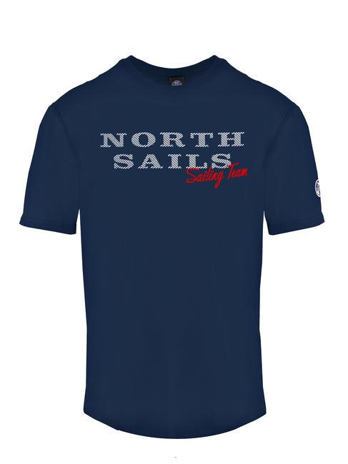 NORTH SAILS SAILING TEAM Cotton T-shirt blue navy - T-shirt