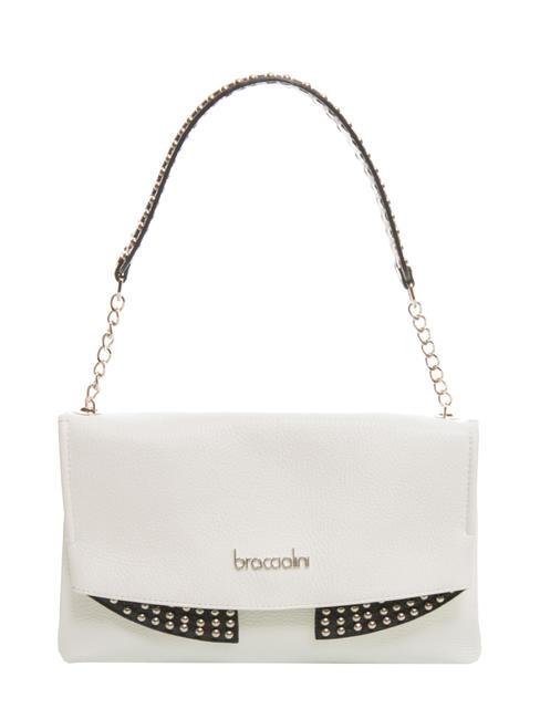 BRACCIALINI NAOMI Leather shoulder bag white - Women’s Bags