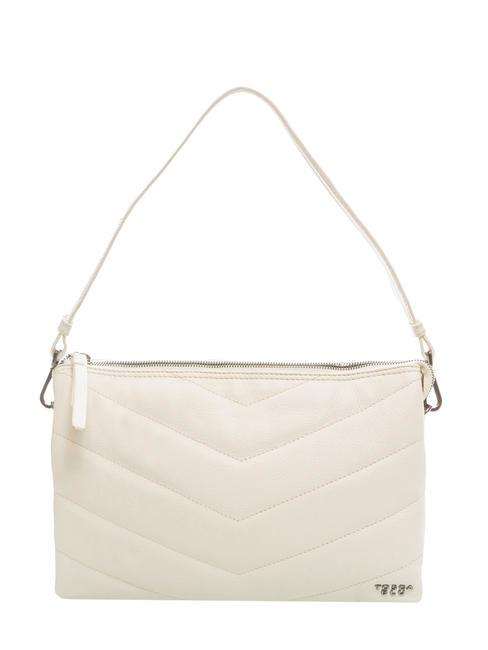 TOSCA BLU PAN CAKE Leather bag with shoulder strap white - Women’s Bags