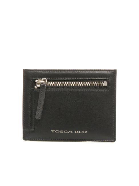 TOSCA BLU BASIC Leather card wallet Black - Women’s Wallets