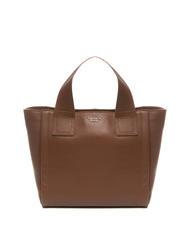 TOSCA BLU FRAPPE Medium leather bag with shoulder strap DarkBrown - Women&rsquo;s Bags - 1