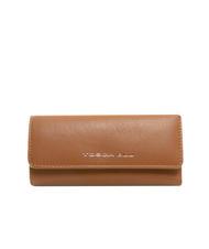 TOSCA BLU BASIC Leather key case BROWN - Key holders - 1