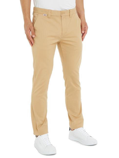 TOMMY HILFIGER TJ AUSTIN Cotton chino trousers tawny sand - Trousers