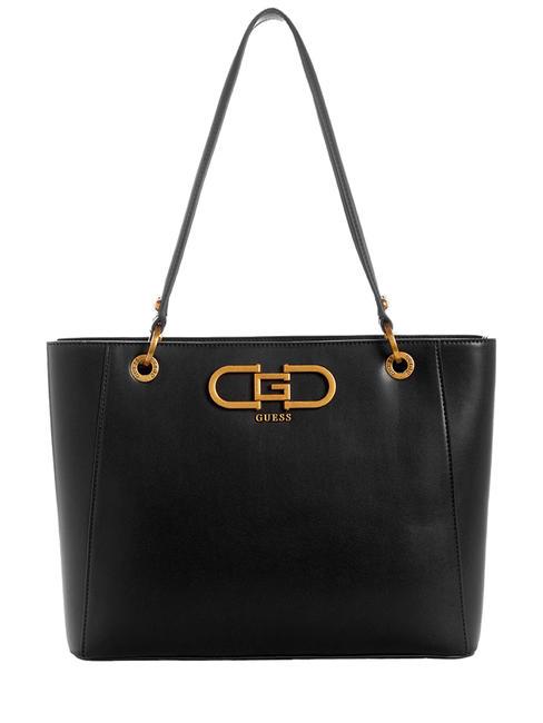 GUESS FLEET Shoulder bag BLACK - Women’s Bags