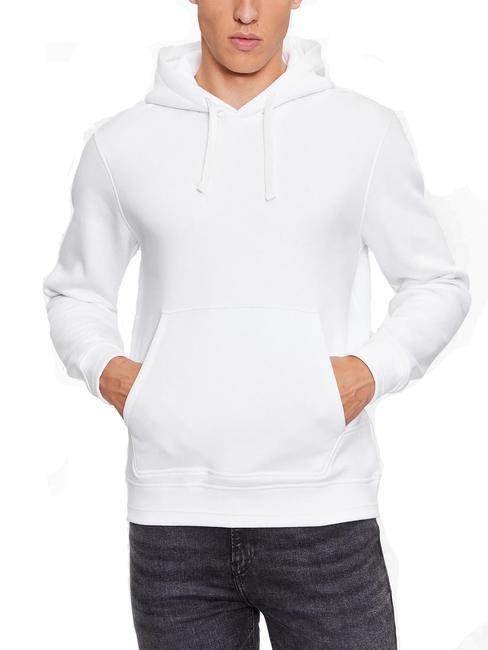 GUESS CHRISTIAN Hoodie purwhite - Sweatshirts