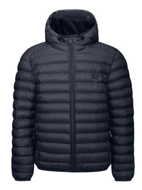 INVICTA BASIC Short jacket with hood steel - Men's down jackets