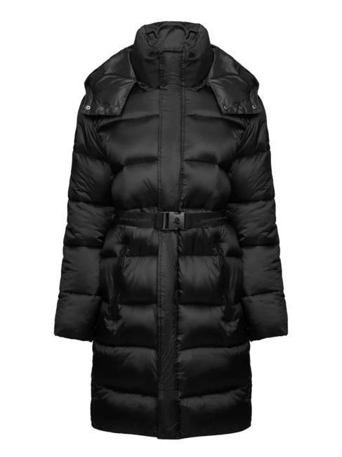 INVICTA LONG Long jacket with hood black - Women's down jackets