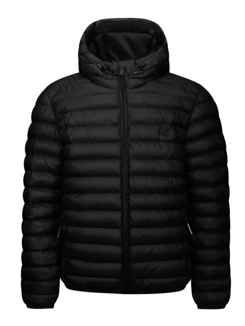 INVICTA BASIC Short jacket with hood black - Men's down jackets