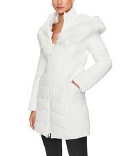 GUESS NEW OXANA Down jacket with hood purwhite - Women's Jackets - 1