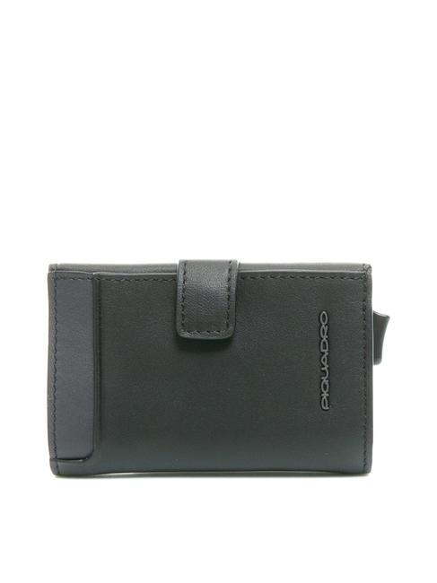 PIQUADRO TIGER Anti RFID card holder Black - Men’s Wallets