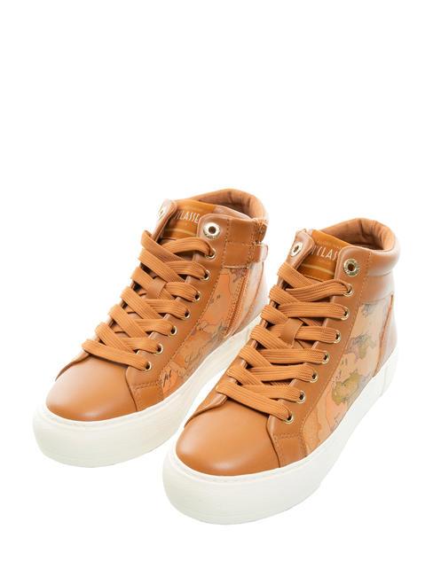 ALVIERO MARTINI PRIMA CLASSE GEO CLASSIC Boot sneakers Leather / Geo Beige - Women’s shoes