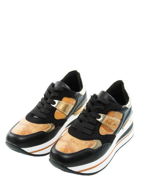 ALVIERO MARTINI PRIMA CLASSE GEO CLASSIC Platform sneakers Black - Women’s shoes