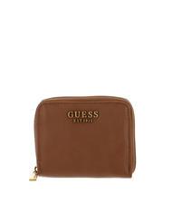 GUESS LAUREL S Zip Around Wallet COGNAC - Women&rsquo;s Wallets - 1