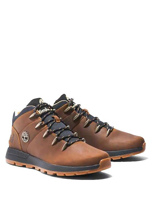 TIMBERLAND SPRINT TREKKER Leather and fabric boot cathay spice - Men’s shoes