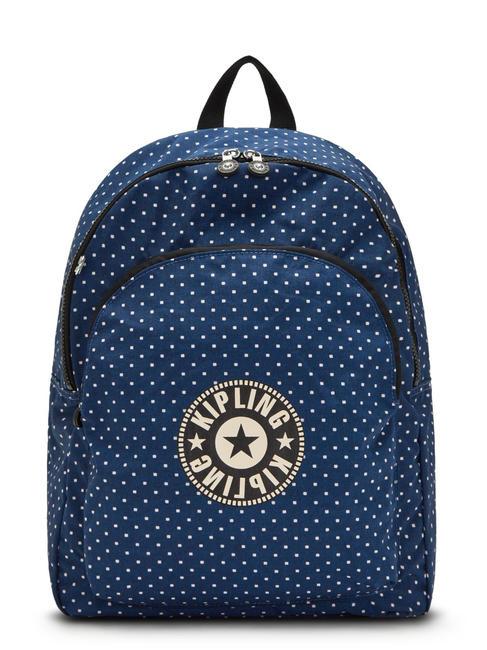 KIPLING CURTIS L 15 "laptop backpack soft dot blue combo - Backpacks & School and Leisure
