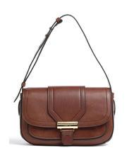 THE BRIDGE BENEDETTA Leather shoulder bag BROWN - Women&rsquo;s Bags - 1