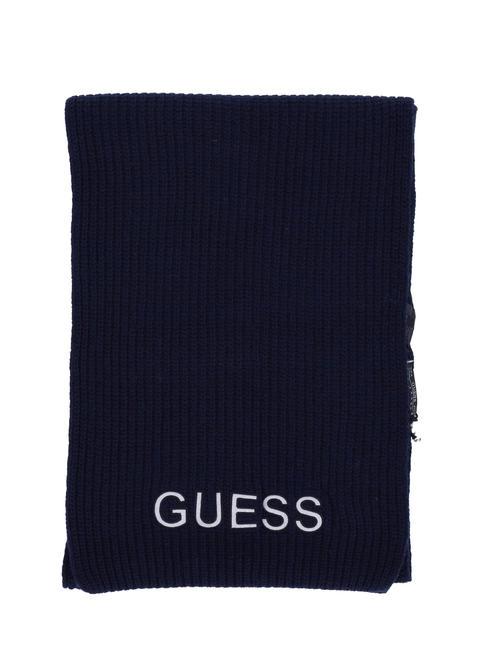 GUESS PATCH Scarf with logo smartblue - Scarves