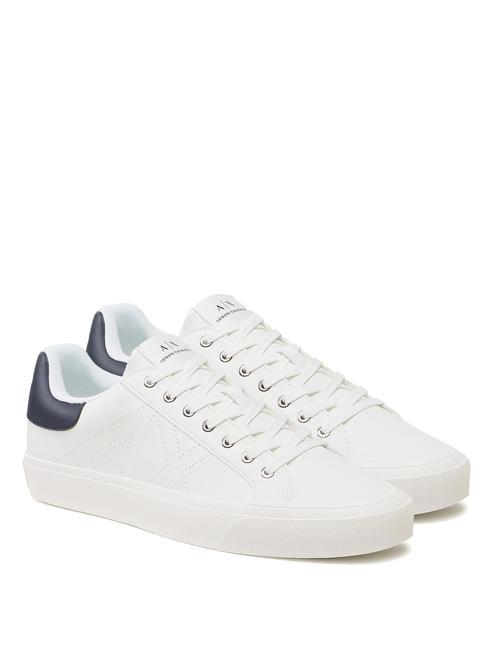 ARMANI EXCHANGE A|X Sneakers optic white+navy - Men’s shoes