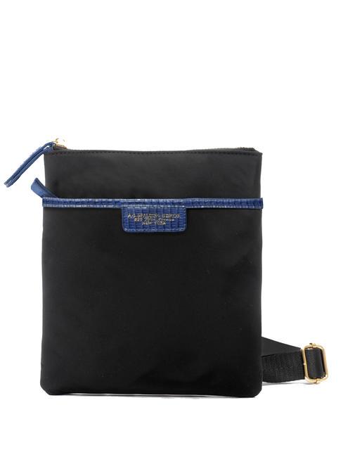 SPALDING SARAH Small flat shoulder bag blue - Over-the-shoulder Bags for Men