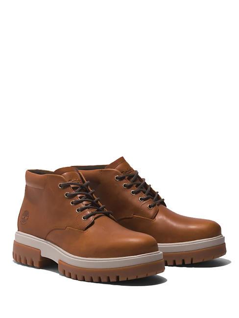 TIMBERLAND CHUKKA PREMIUM Leather lace-up boot cognac - Men’s shoes