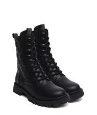 TWINSET LOGO MATELASSE Amphibian ankle boots - Women&rsquo;s shoes