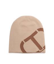 TWINSET BICOLOR Knitted hat - Hats