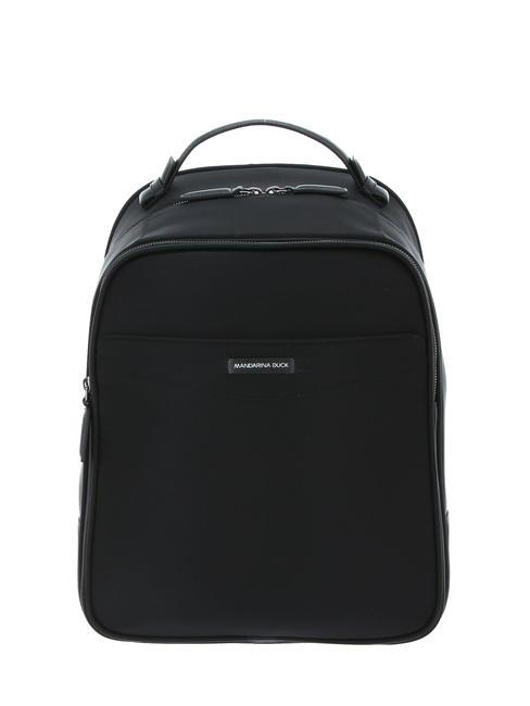 MANDARINA DUCK ECO TIMES Double compartment backpack BLACK - Women’s Bags