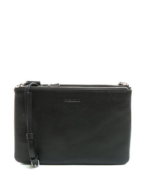 Coccinelle New Coralie Hammered Leather Mini Shoulder Bag Black - Buy ...