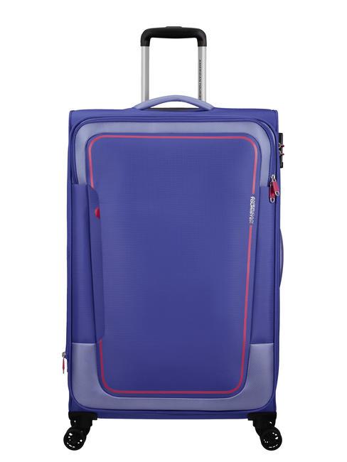 AMERICAN TOURISTER PULSONIC Large expandable trolley soft lilac - Semi-rigid Trolley Cases