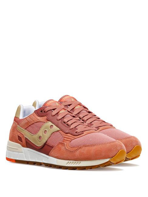 SAUCONY SHADOW 5000 Sneakers coral/tan - Unisex shoes