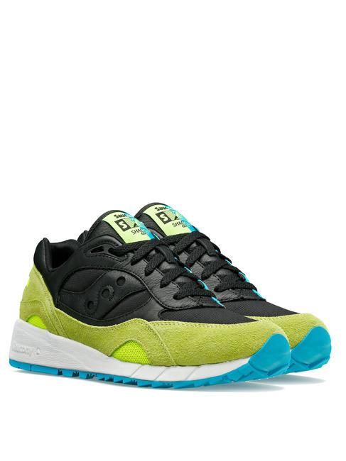 SAUCONY SHADOW 6000 Sneakers yellow/black - Unisex shoes