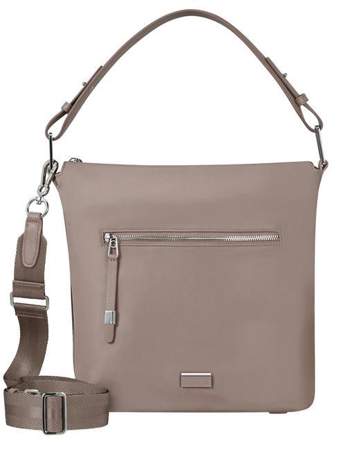 SAMSONITE BE-HER Medium bucket bag light taupe - Women’s Bags