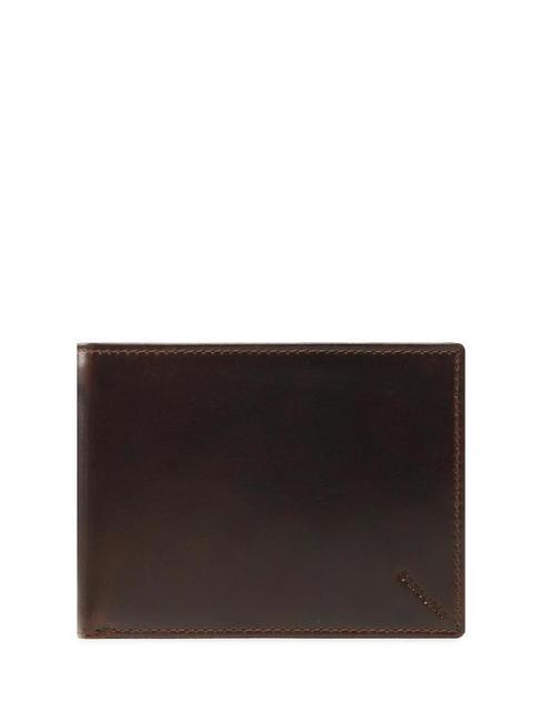 SAMSONITE VEGGY  Men's leather wallet dark brown - Men’s Wallets