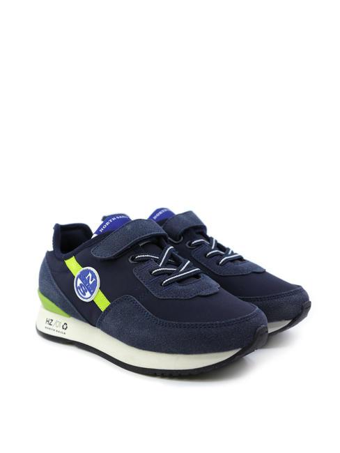 NORTH SAILS HORIZON PLAIN Sneakers navy-lime - Baby Shoes
