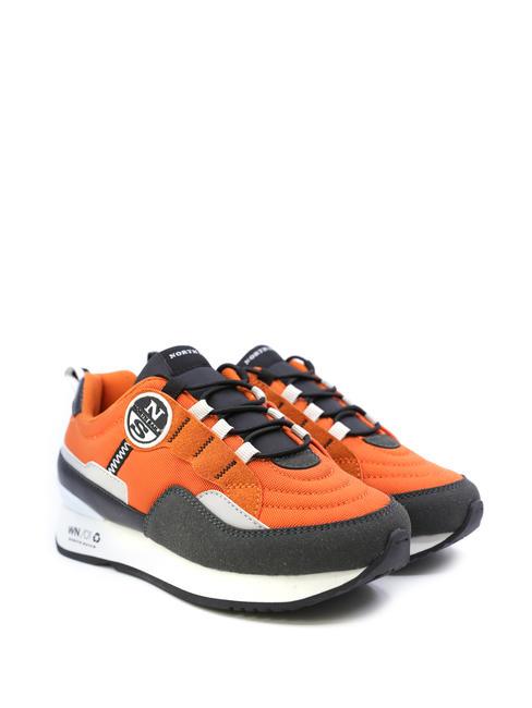 NORTH SAILS WINCH SCREEN Sneakers orange-black - Baby Shoes
