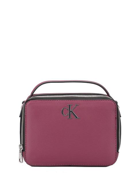 CALVIN KLEIN CK JEANS Minimal Monogram  Mini hand bag, with shoulder strap amaranth - Women’s Bags