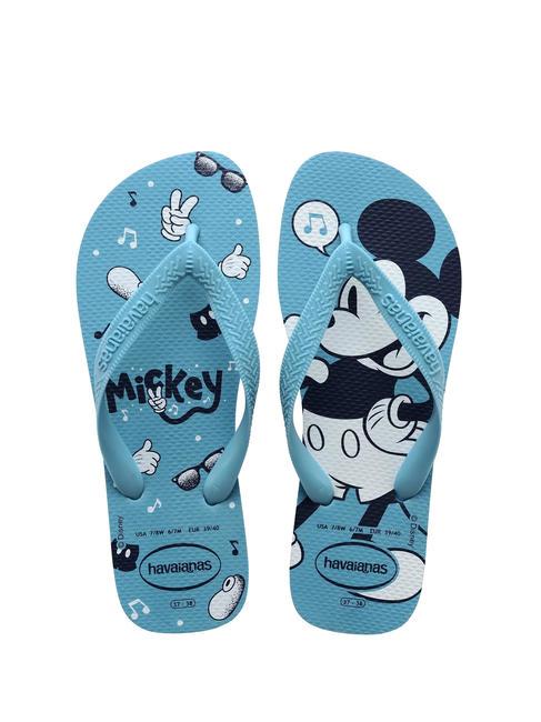 HAVAIANAS TOP DISNEY Rubber flip flops tranquility blue - Women’s shoes