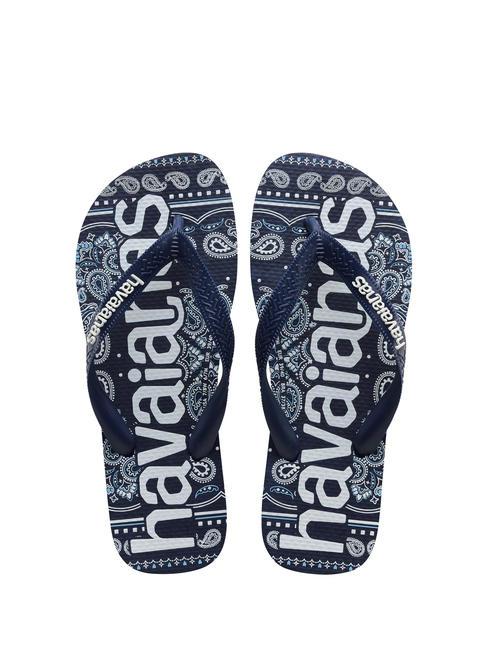 HAVAIANAS TOP LOGOMANIA FASHION Rubber flip flops navyblu - Unisex shoes