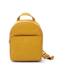 SPALDING TIFFANY Small leather backpack mustard - Women&rsquo;s Bags - 1