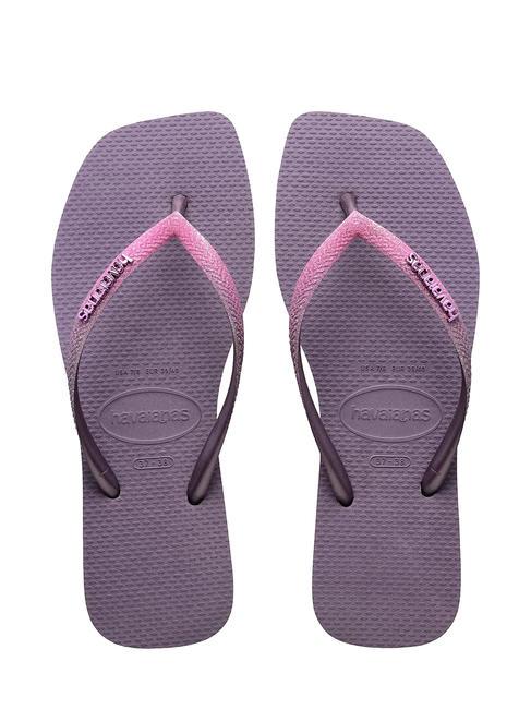 HAVAIANAS SQUARE GLITTER Flip flops mallows - Women’s shoes