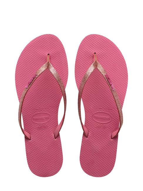 HAVAIANAS YOU GLITTER Flip flops velvet rose - Women’s shoes