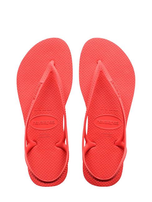 HAVAIANAS SUNNY II Thong sandals with straps salmon - Women’s shoes