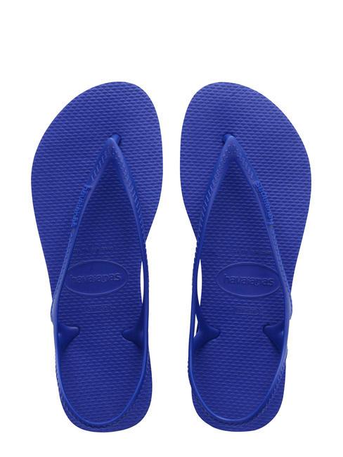 HAVAIANAS SUNNY II Thong sandals with straps marineblu - Women’s shoes