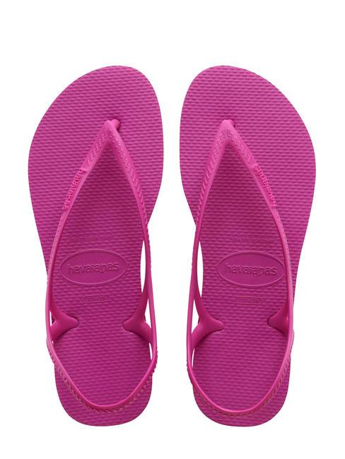 HAVAIANAS SUNNY II Thong sandals with straps rose gum - Women’s shoes