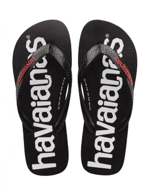 HAVAIANAS TOP LOGOMANIA 2 Flip flops RUBY / RED - Women’s shoes