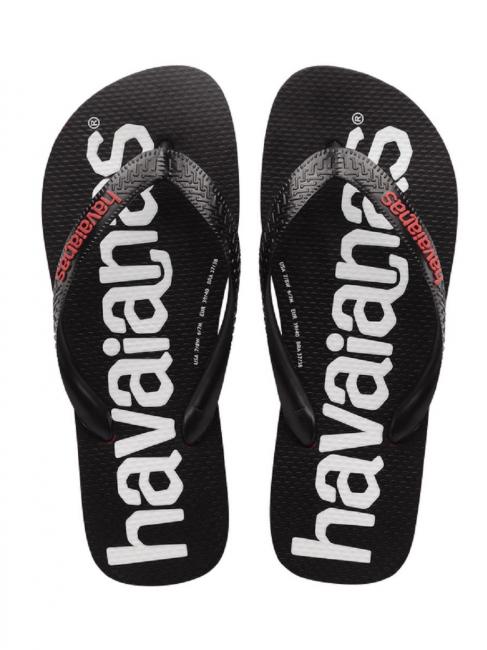 HAVAIANAS TOP LOGOMANIA 2 Flip flops RUBY / RED - Unisex shoes